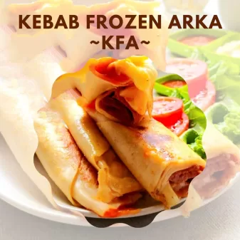 “Kebab Frozen Arka” Makanan cepat saji, bernutrisi tingggi Rasa bintang 5, harga kaki lima