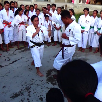 Ratusan Kenshi Shorinji Kempo Ngada Dan Ende Lulus Ujian Naik Tingkat