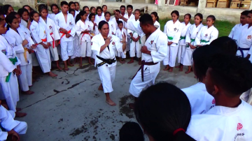 Ratusan Kenshi Shorinji Kempo Ngada Dan Ende Lulus Ujian Naik Tingkat