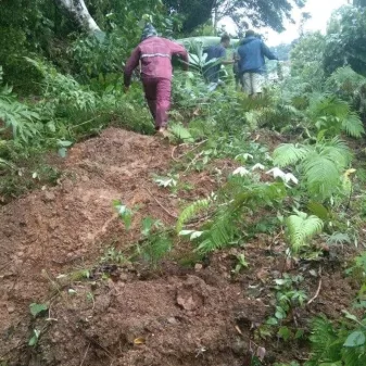 Jalan Longsor Di Kotakeo, Akses Raja-Maunori Nagekeo Putus