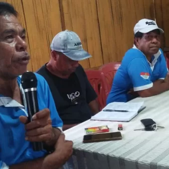 Pro Patria Et Ecclesia, Ketua Distrik THS THM Keuskupan Agung Ende Lukas Mbulang Gelar Raker Perdana