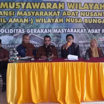 Pemkab Ende Dukung Penuh Muswil-lll AMAN Nusa Bunga Flores Lembata