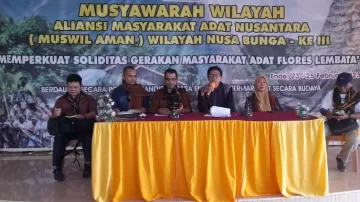 Pemkab Ende Dukung Penuh Muswil-lll AMAN Nusa Bunga Flores Lembata