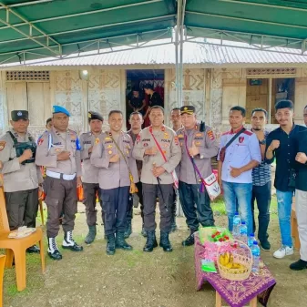 Jejaki Desa Terpencil Di Nagekeo, Kapolda NTT Dinobatkan Sebagai Putra Desa Wuliwalo