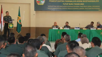 Dandim 0612/Tasikmalaya Buka RAT Ke-59 Primkop Kartika Tasikmalaya
