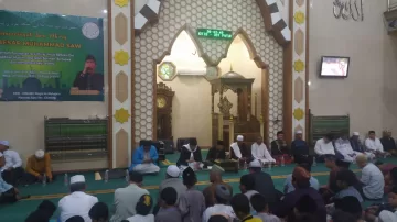 Masjid Jami Al Muhajirin Marunda Baru Cilincing, Memperingati Isra Mi’raj Nabi Muhammad SAW
