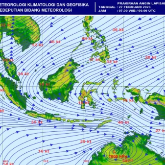 BMKG : NTT Waspada Potensi Angin Kencang
