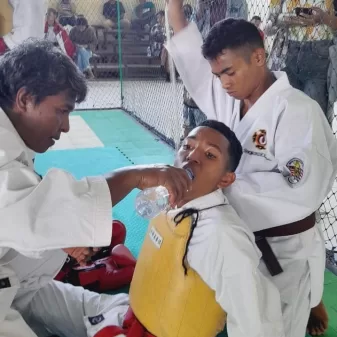 Popda NTT VI, Meski Tidak Diperhatikan Atlet Kempo Pelajar Ngada Cetak 2 Emas 2 Perak