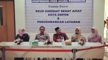 Walikota Depok Resmikan Nama Baru RSUD Kota Depok