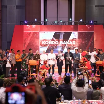Di Hadapan Seluruh Peserta Rakorsus 2023, Danny Resmi Launching Makassar Kota Makan Enak