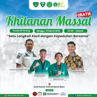HPPMI Maros Komisariat STAI DDI Gandeng OKP Gelar Khitanan