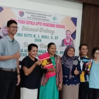 Pisah Sambut Kepala UPTD Puskesmas Mebung Kabupaten Alor