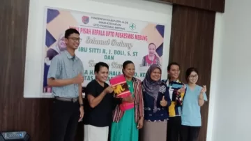 Pisah Sambut Kepala UPTD Puskesmas Mebung Kabupaten Alor