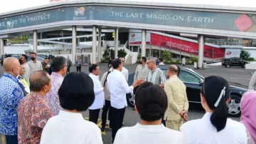 Menuju KTT ASEAN-42, Presiden Jokowi Bersama Ibu Negara Tinjau Labuan Bajo Flores