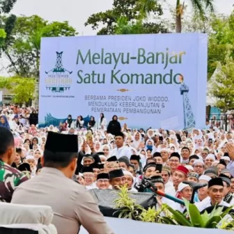 Dukung Pembangunan Ibu Kota Negara Nusantara, Presiden Apresiasi Masyarakat Melayu-Banjar