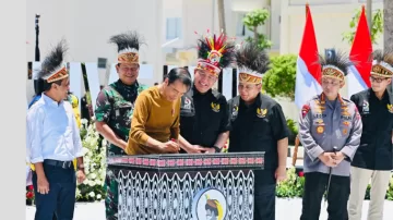 Kembali Jejakan Kaki Di Bumi Papua, Presiden Jokowi Kumandangkan Indonesiasentris