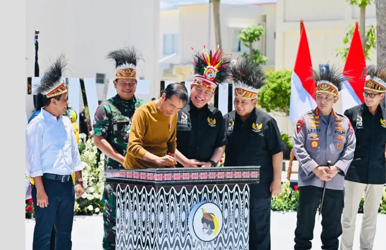 Kembali Jejakan Kaki Di Bumi Papua, Presiden Jokowi Kumandangkan Indonesiasentris