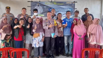 Jumat Curhat di Kelurahan Rukun Lima, Polres Ende Terima Laporan Judi Miras Di Pasar Mbongawani