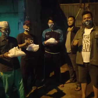 Lakukan Aksi Sosial, PRAWIRO IGM Bersama Lasykar Siliwangi Lakukan ini