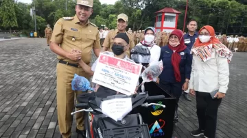 Pemkot Bekasi Berikan Bonus dan Penghargaan kepada Kontingen Kota Bekasi PORPROV Jabar XIV Tahun 2022