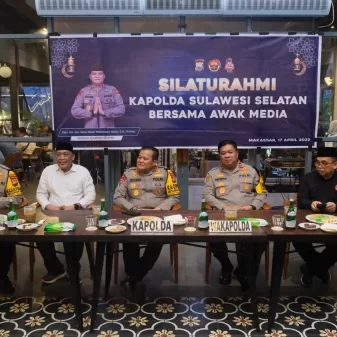 Kapolda Sulsel Silaturahmi Dengan Awak Media