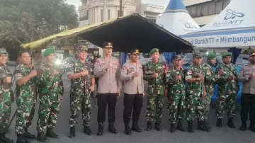 Kapolda NTT Dan Kasrem 161 Wira Sakti Patroli Bersama, Kupang Kondusif