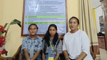 Lagi-Lagi SMA Regina Pacis Ngada : Daniela Dan Katarina Menuju Kompetisi Dunia Di Sonora Mexico Amerika Utara