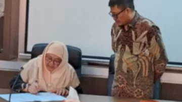 Hj Siti Chaerijah Aurijah, S.Pd., M.M Resmi Menjabat Sebagai Kadisdik Kota Depok