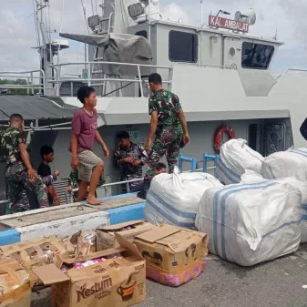 TNI AL Berhasil Gagalkan Penyelundupan Barang Ilegal ke Tarakan