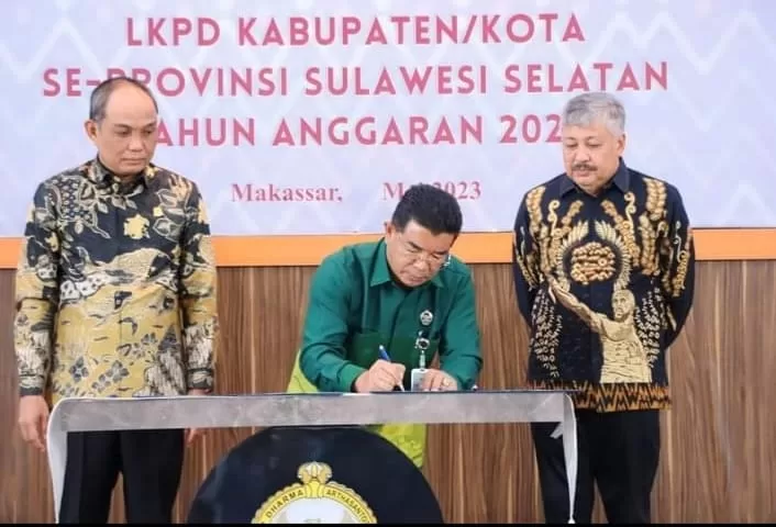 Pinrang Kembali Raih Penghargaan WTP Ke 11 Kalinya Secara Berturut Turut