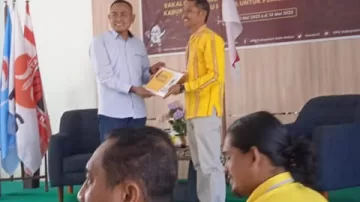 Resmi Daftar Bacaleg, Partai Golkar Sabu Raijua Terget Rebut Kursi Ketua DPRD 