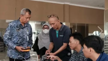 Ini Pesan Kadisnaker Depok Usai Pantau Peserta Pelatihan Komputer