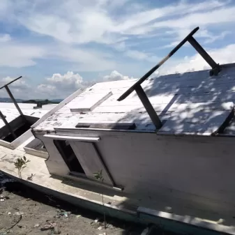 Unit Kapal Bantuan Kapal Nelayang, Diduga Terbengkalai Begitu Saja