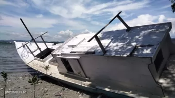 Unit Kapal Bantuan Kapal Nelayang, Diduga Terbengkalai Begitu Saja