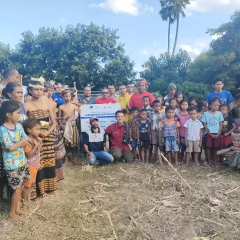 Wakil Ketua Humanity First Resmikan program Air Bersih Untuk NTT Di Sabu Raijua