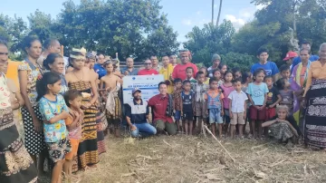 Wakil Ketua Humanity First Resmikan program Air Bersih Untuk NTT Di Sabu Raijua 