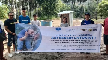 Yes!! Masyarakat Tanajawa, Sabu Raijua Akhirnya Menikmati Air Bersih Bantuan Humanity First Indonesia 