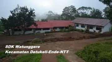 Surat Cinta Hardiknas Dari SDK Watunggere, Ende Flores