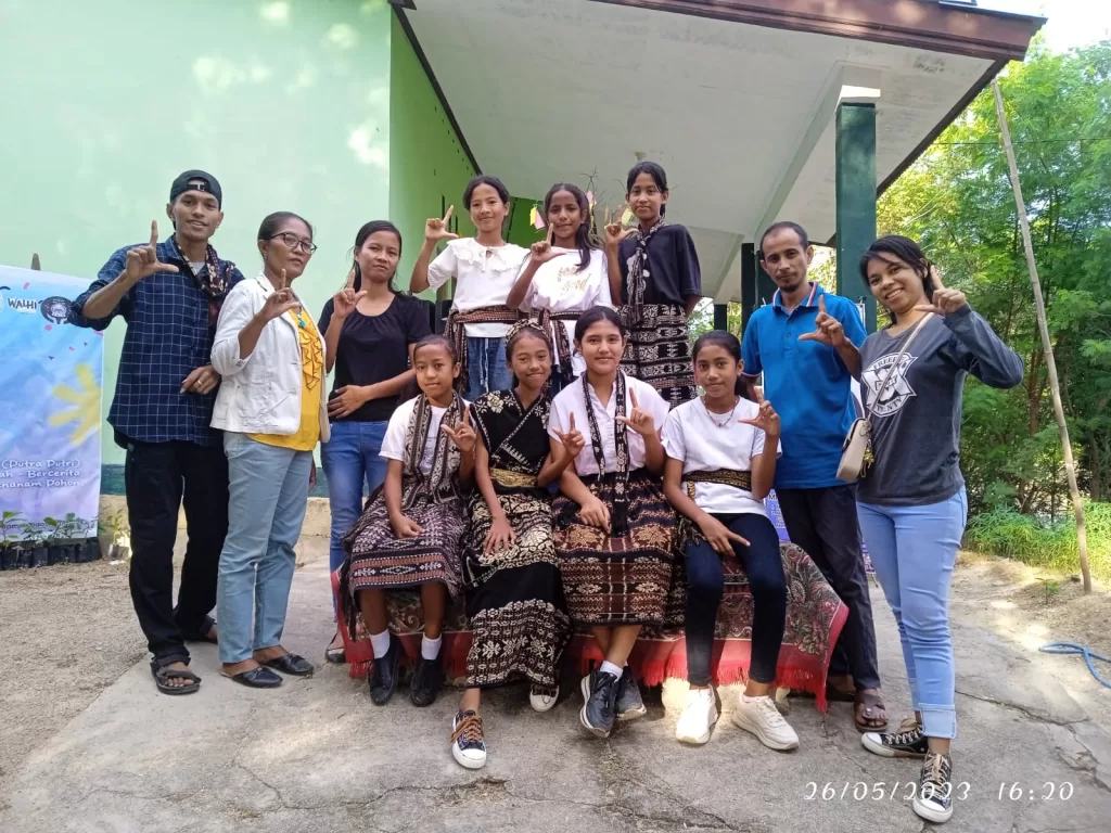Rayakan HUT Ke 2 , Rumah Belajar AMIN Ambil Thema Bangun Literasi Dengan Cinta