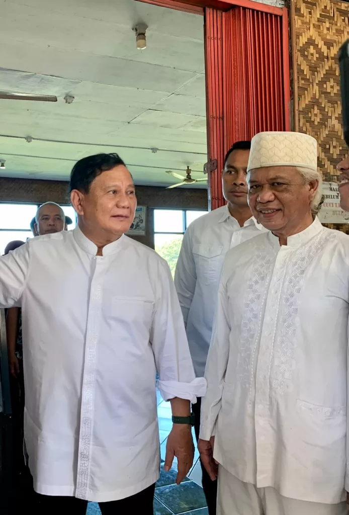 Sekjen Prawiro IGMP Anton Chaliyan, Dampingi Menhan RI Prabowo Shalat Idul Adha di Lapangan Mandala Kitri Bandung