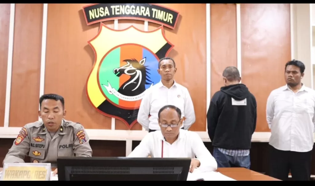 Polres Ngada NTT Limpahkan TSK Dan BB Kasus Dynamite Fishing