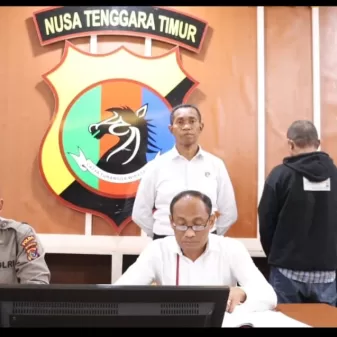 Polres Ngada NTT Limpahkan TSK Dan BB Kasus Dynamite Fishing
