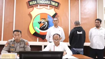 Polres Ngada NTT Limpahkan TSK Dan BB Kasus Dynamite Fishing