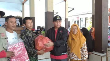 Penyitas Lahar Semeru Lumajang Mendapat Respon Cepat Kemensos Dan Komisi Vlll DPR RI