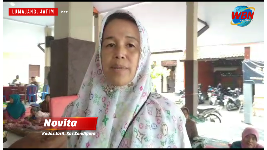 Kades Jarit Kec. Candipuro, Kab. Lumajang Jawa Timur, Novita : 173 pengungsi yang ada di kantor desa masih membutuhkan bantuan