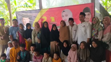 10 Muharam PAC Gerindra Tambun Selatan, Berikan Santunan Kepada Anak Yatim Piatu