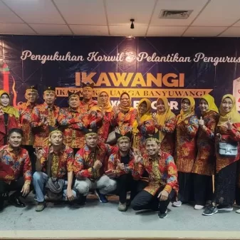 Pengukuhan Ikawangi Korwil Bogor periode 2023-2026