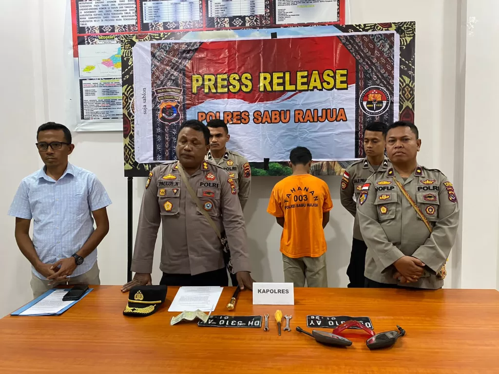 Kasus Curanmor Mulai Tejadi Di Sabu Raijua ,Kapolres Himbau Masyarakat Waspada