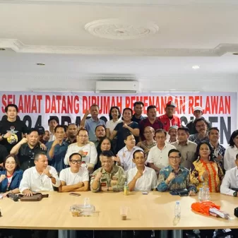 ANTON CHARLIYAN DAN NOEL : rumah pemenang PRABOWO diharapkan bisa menjadi titik central bersatunya seluruh relawan