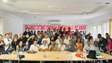 ANTON CHARLIYAN DAN NOEL : rumah pemenang PRABOWO diharapkan bisa menjadi titik central bersatunya seluruh relawan